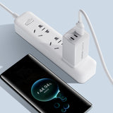 MOMAX One Plug 67W Light Weight Fast Charging [United Kingdom & HongKong market only] 3-Port 3.0 USB C PD GaN Full Speed Wall Charger Adapter